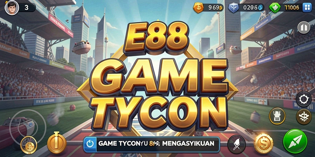 Tampilan layar permainan E88 yang seru dan interaktif.