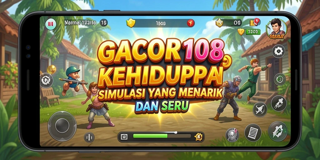 Screenshot GACOR108 menampilkan gameplay yang imersif dan interaktif.
