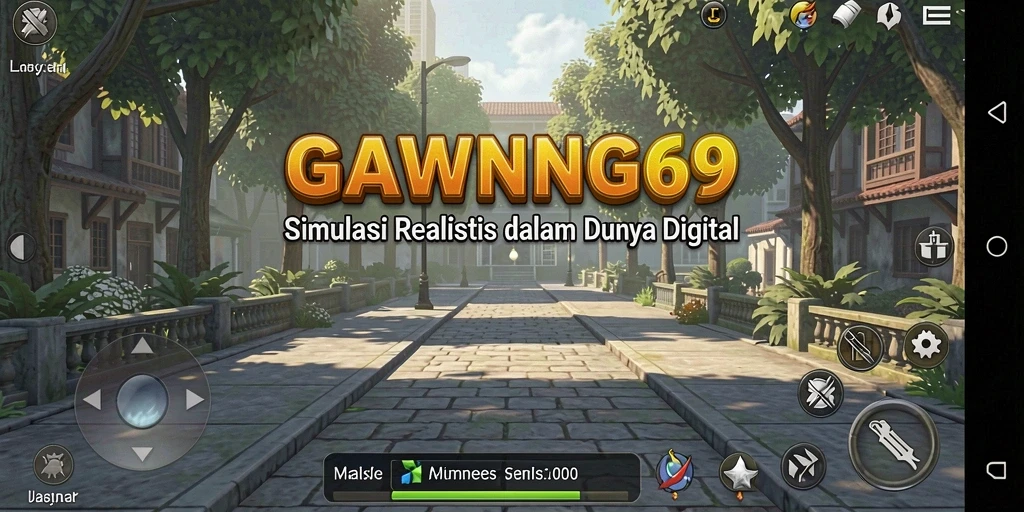 Tampilan gameplay GAWANG69 yang menakjubkan dan interaktif.
