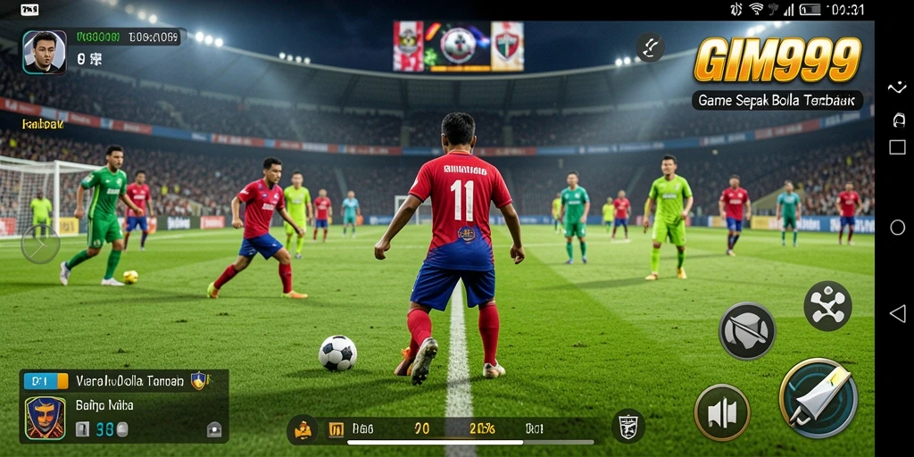Tampilan gameplay GIM999 yang penuh aksi dan seru.