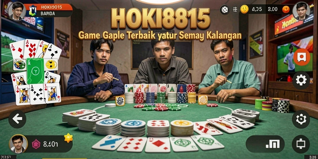 Tampilan gameplay HOKI8815 yang menarik dan interaktif.
