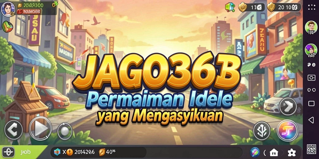 Screenshot utama JAGO368 menampilkan gameplay Idle yang seru.