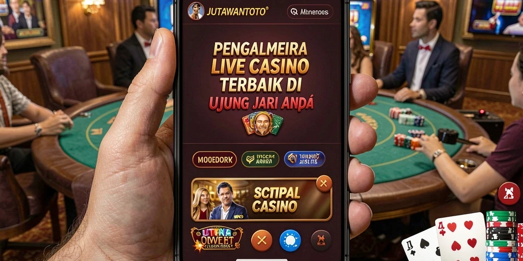 Tampilan gameplay langsung di JUTAWANTOTO yang mendebarkan.