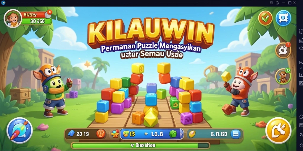 Tampilan gameplay KILAUWIN yang seru dan menantang.