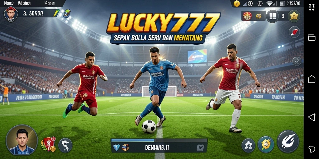 Tangkapan layar menarik dari gameplay LUCKY777 menampilkan aksi di lapangan.