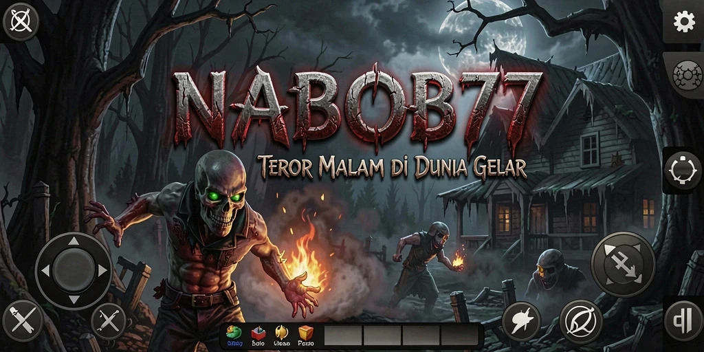 Screenshot menunjukkan momen menghantui di NABOB77.