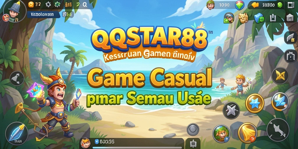Tampilan gameplay QQSTAR88 yang seru dan menarik.