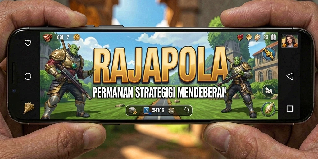 Tampilan gameplay RAJAPOLA yang menegangkan dan strategis.