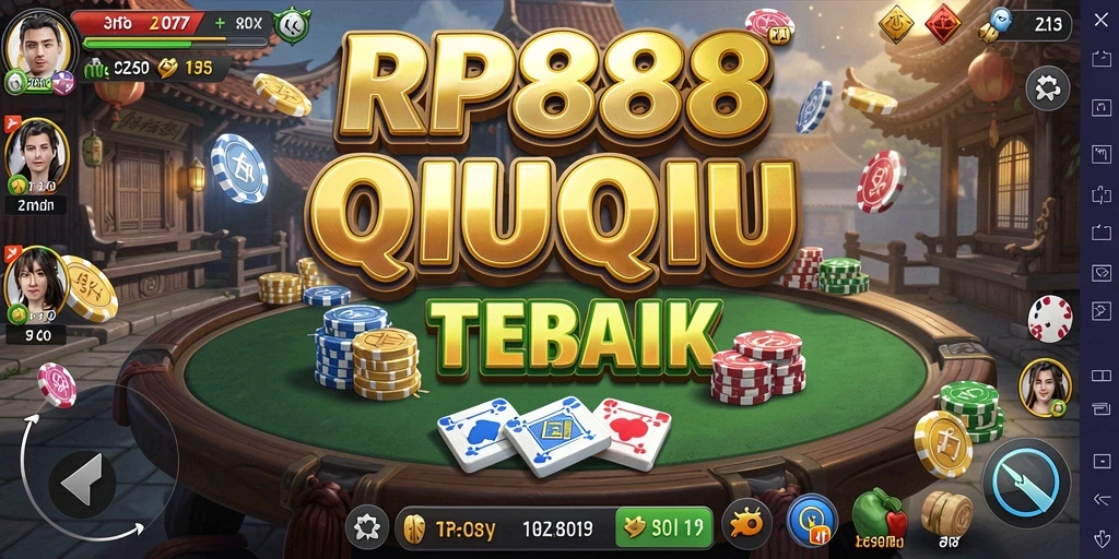 Tampilan gameplay QiuQiu RP888 yang seru dan menantang.