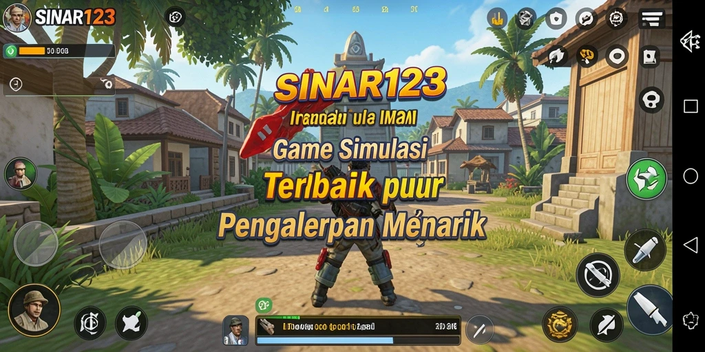 Tampilan gameplay menarik dari SINAR123 dengan berbagai aktivitas simulasi.